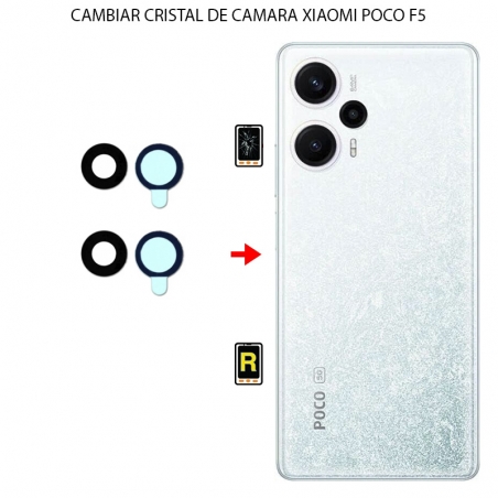 Cambiar Cristal Cámara Trasera Xiaomi Poco F5 5G