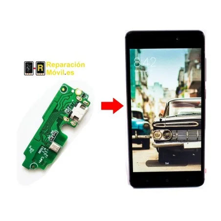 Cambiar Conector de carga Xiaomi Redmi 4 Pro