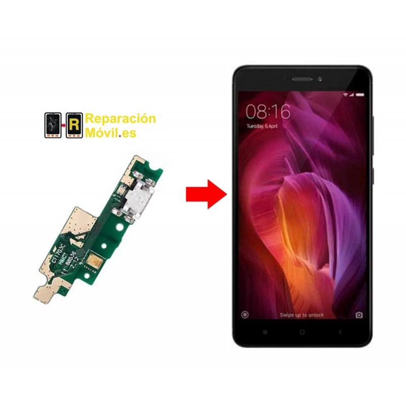Cambiar Conector de carga Xiaomi Redmi 4x
