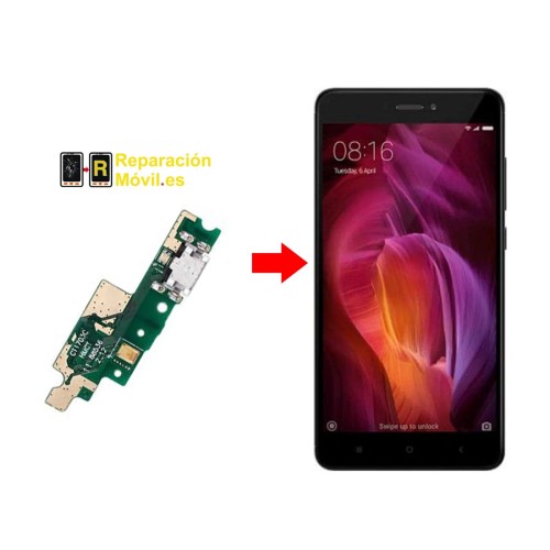 Cambiar Conector de carga Xiaomi Redmi 4x