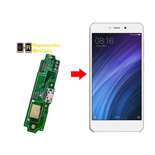 Cambiar Conector de carga Xiaomi Redmi 4a
