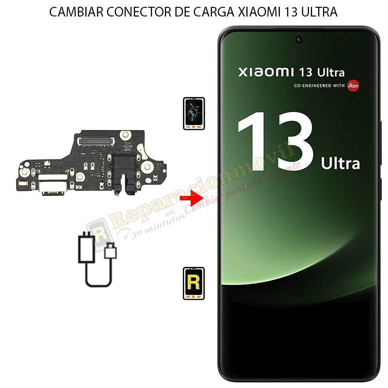 Cambiar Conector de Carga Xiaomi 13 Ultra