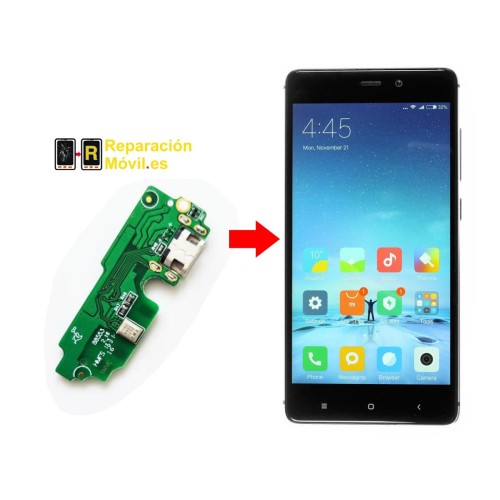 Cambiar Conector de carga Xiaomi Redmi 4