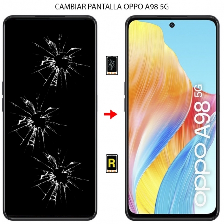 Cambiar Pantalla Oppo A98 5G Con Marco