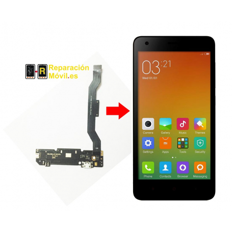 Cambiar Conector de carga Xiaomi Redmi 3 Pro