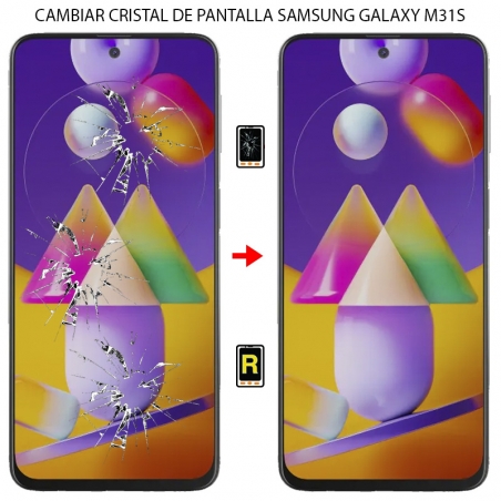 Cambiar Cristal de Pantalla Samsung Galaxy M31s