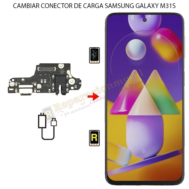 Cambiar Conector de Carga Samsung Galaxy M31s