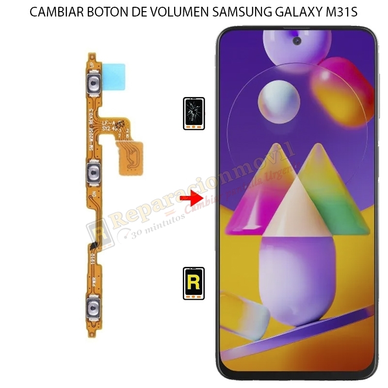 Cambiar Botón de Volumen Samsung Galaxy M31s