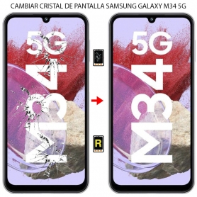Cambiar Cristal de Pantalla Samsung Galaxy M34 5G