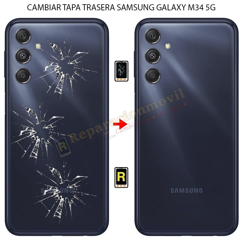 Cambiar Tapa Trasera Samsung Galaxy M34 5G