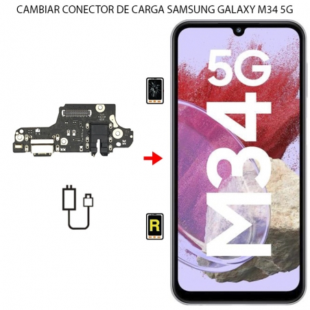Cambiar Conector de Carga Samsung Galaxy M34 5G