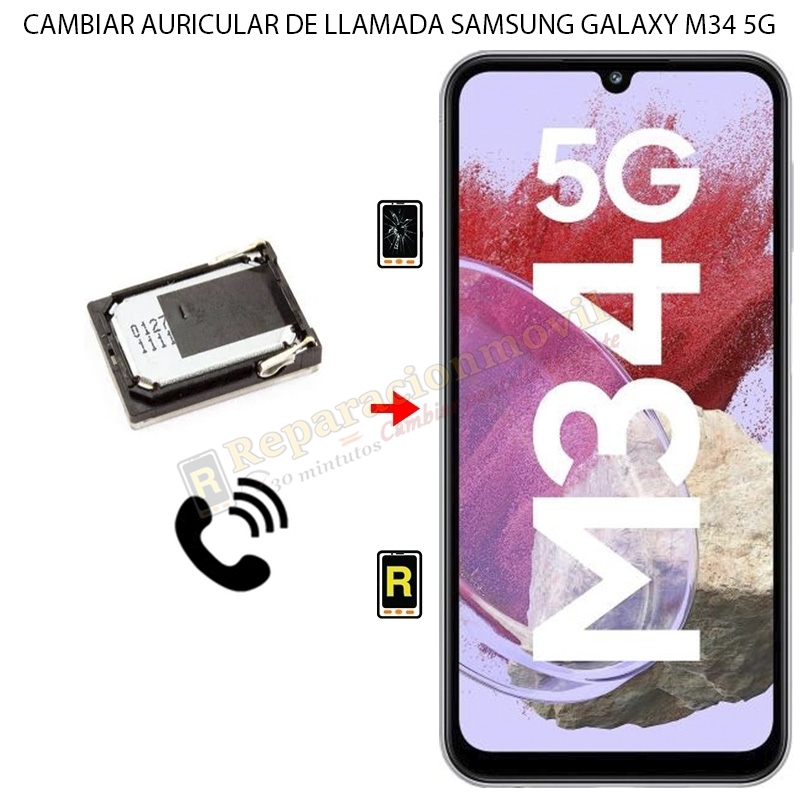 Cambiar Auricular de Llamada Samsung Galaxy M34 5G
