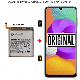 Cambiar Batería Original Samsung Galaxy M22