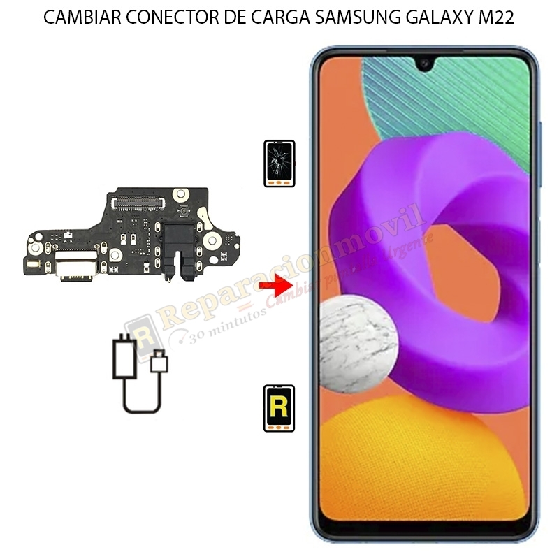 Cambiar Conector de Carga Samsung Galaxy M22