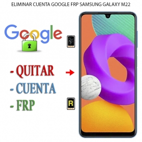 Eliminar Contraseña y Cuenta Google Samsung Galaxy M22