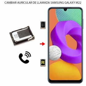 Cambiar Auricular de Llamada Samsung Galaxy M22