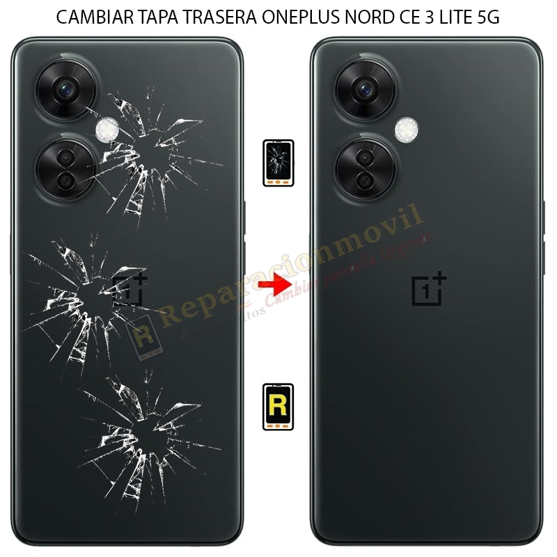 Cambiar Tapa Trasera OnePlus Nord CE 3 Lite 5G