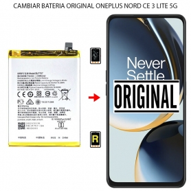 Cambiar Batería Original OnePlus Nord CE 3 Lite 5G