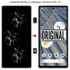 Cambiar Pantalla Google Pixel 7A Con Huella