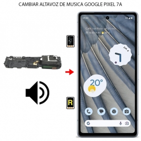Cambiar Altavoz de Música Google Pixel 7A