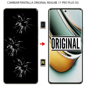 Cambiar Pantalla Original Realme 11 Pro Plus 5G con marco
