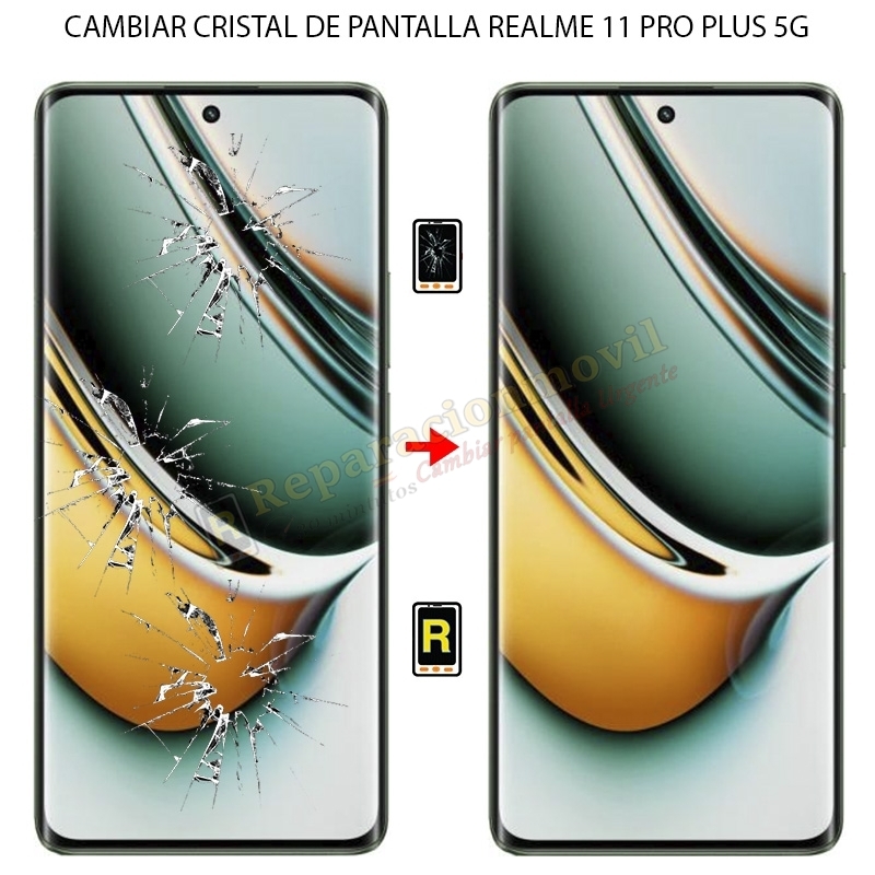 Cambiar Cristal de Pantalla Realme 11 Pro Plus 5G