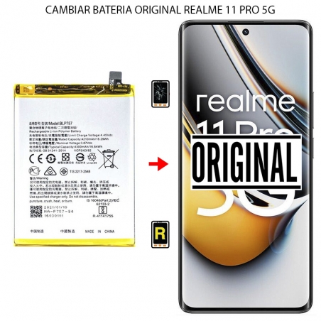 Cambiar Batería Original Realme 11 Pro 5G
