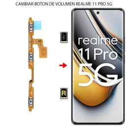 Cambiar Botón de Volumen Realme 11 Pro 5G