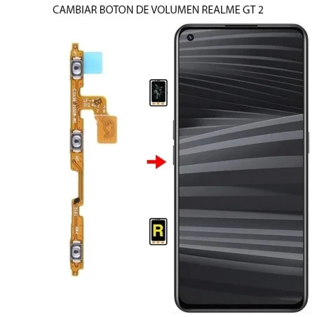 Cambiar Botón de Volumen Realme GT 2