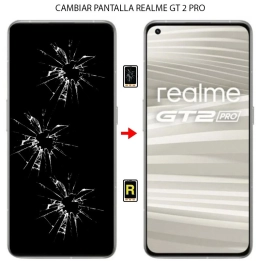 Cambiar Pantalla Realme GT 2 Pro Original con Marco