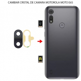 Cambiar Cristal Cámara Trasera Motorola Moto E6S