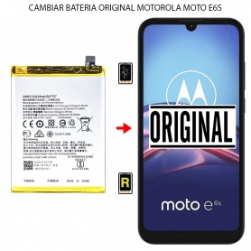 Cambiar Batería Original Motorola Moto E6S