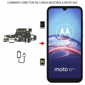 Cambiar Conector de Carga Motorola Moto E6S