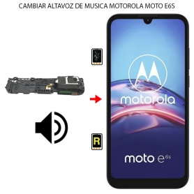 Cambiar Altavoz de Música Motorola Moto E6S
