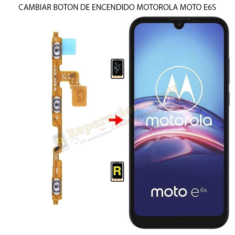 Cambiar Botón de Encendido Motorola Moto E6S