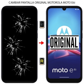 Cambiar Pantalla Original Motorola Moto E6i