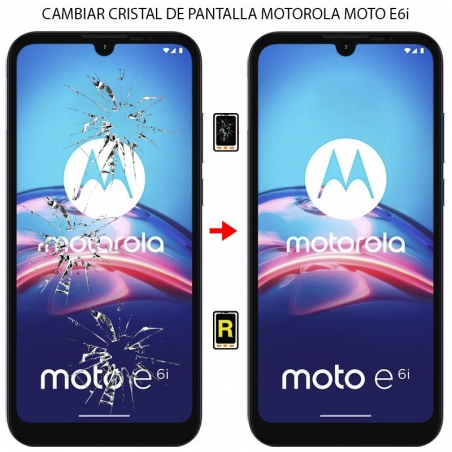 Cambiar Cristal de Pantalla Motorola Moto E6i