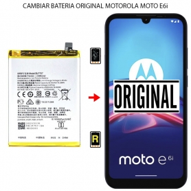 Cambiar Batería Original Motorola Moto E6i