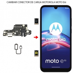 Cambiar Conector de Carga Motorola Moto E6i