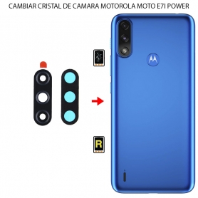 Cambiar Cristal Cámara Trasera Motorola Moto E7i Power
