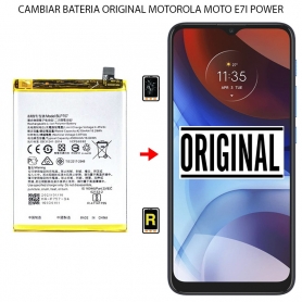 Cambiar Batería Original Motorola Moto E7i Power