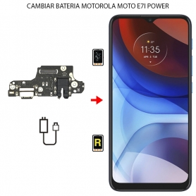 Cambiar Conector de Carga Motorola Moto E7i Power
