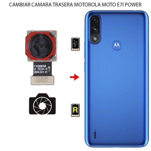 Cambiar Cámara Trasera Motorola Moto E7i Power