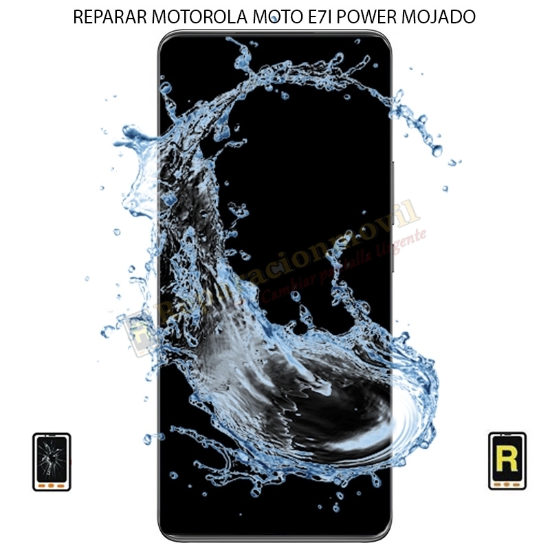 Reparar Motorola Moto E7i Power Mojado