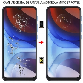 Cambiar Cristal de Pantalla Motorola Moto E7 Power