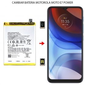 Cambiar Batería Motorola Moto E7 Power
