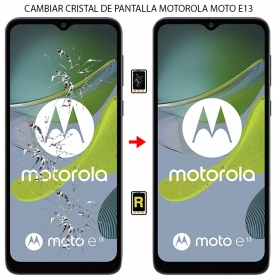 Cambiar Cristal de Pantalla Motorola Moto E13