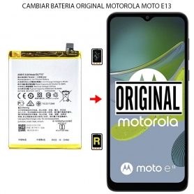 Cambiar Batería Original Motorola Moto E13