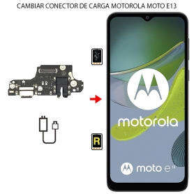Cambiar Conector de Carga Motorola Moto E13