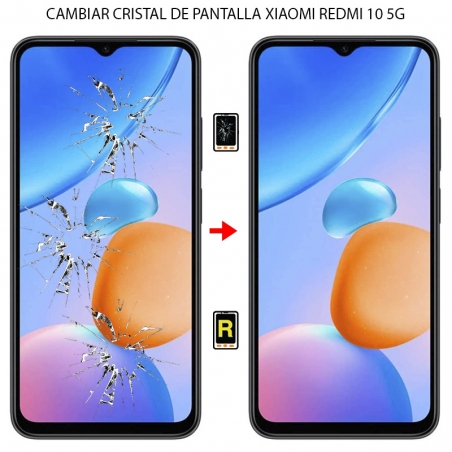 Cambiar Cristal de Pantalla Xiaomi Redmi 10 5G